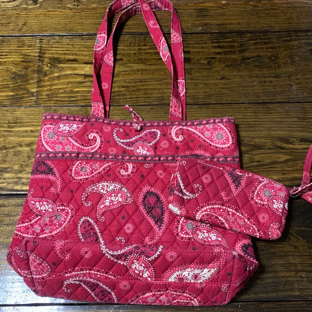 Vera Bradley bag and wristlet